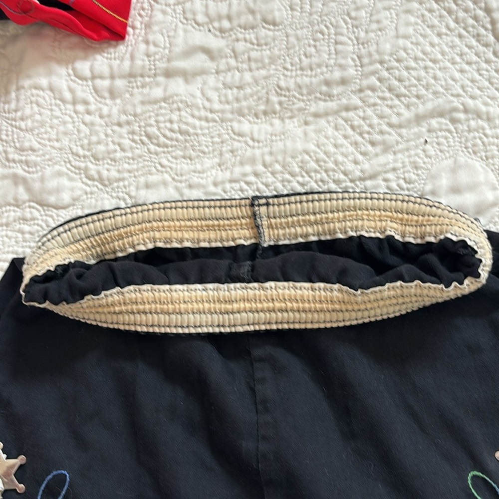 1960’s Walls of Texas girls size 7 fringed black/red 100% cotton cowgirl outfit - Picture 15 of 15